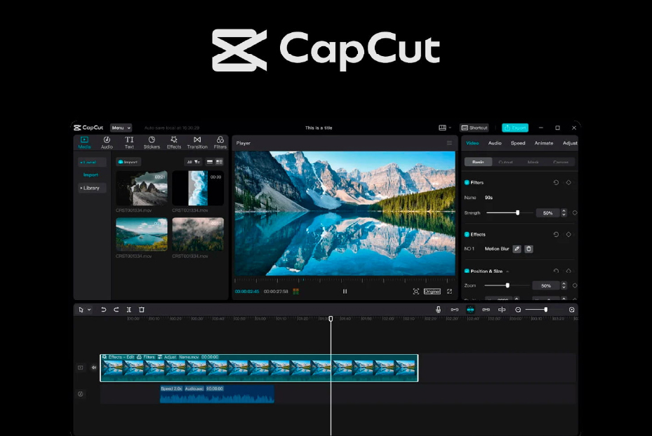 Création de contenu vidéo pour les médias sociaux avec CapCut